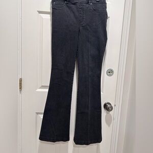 Black Spanx Flare Jeans